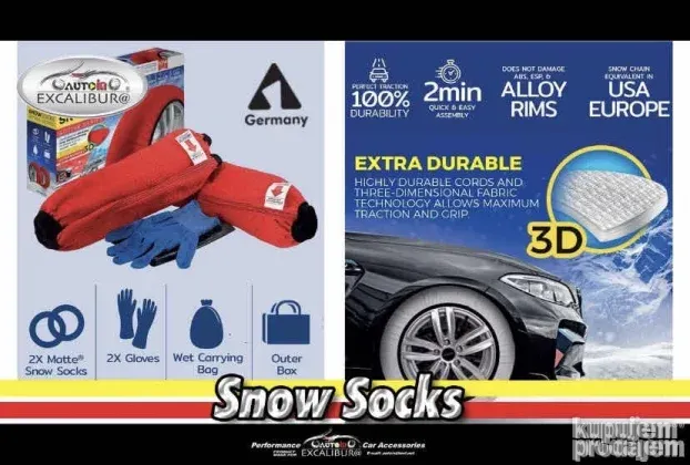 Automobilske čarape za sneg - čarape za gume / sve velicine