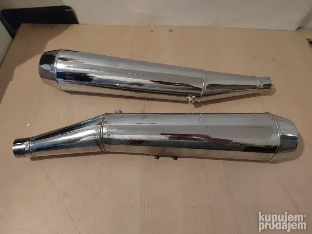 Moto Guzzi ORIGINALNI Hrom auspusi