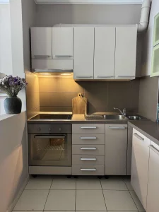 Kuhinja sa belom tehnikom