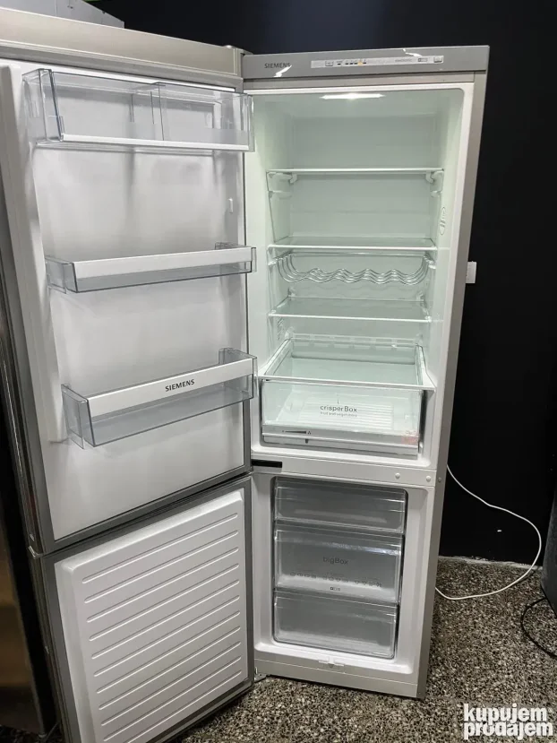 SIEMENS GERMANY Inox kombinovani frižider 312litara