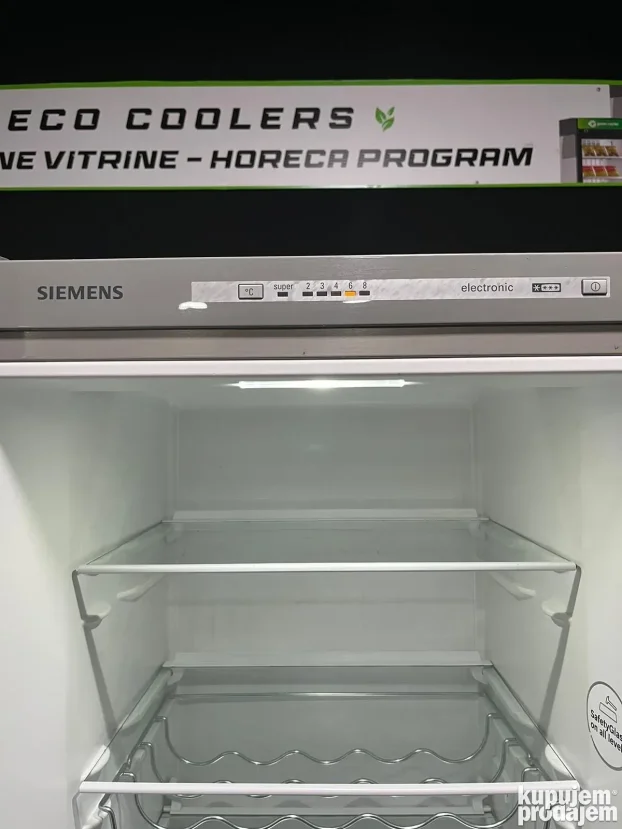 SIEMENS GERMANY Inox kombinovani frižider 312litara