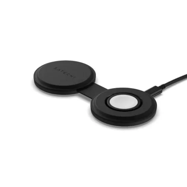 Satechi Onthego Qi2 2 Az 1-ben Cable Without Charging Pad Bl