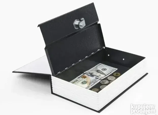 Kutija Knjiga Sef NOVO Book Safe AKCIJA