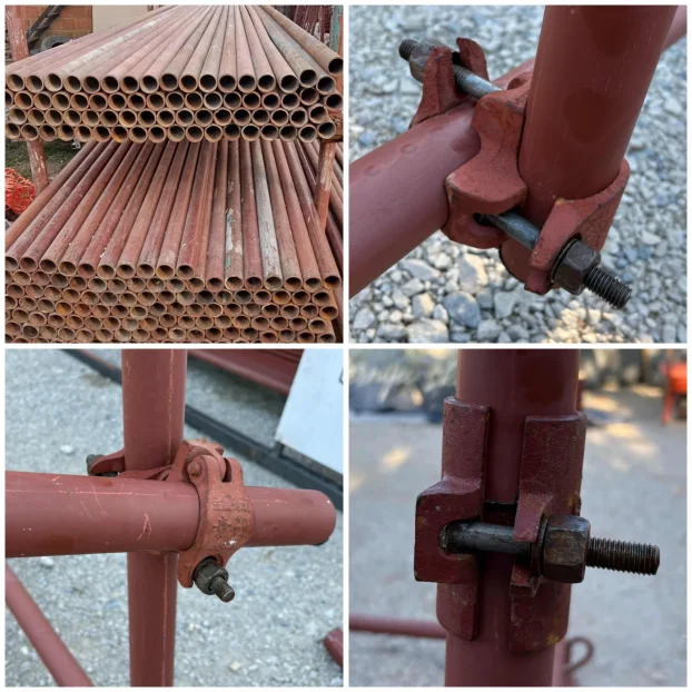 Cevi za skelu skela + žabice (roto/obične) + nastavci