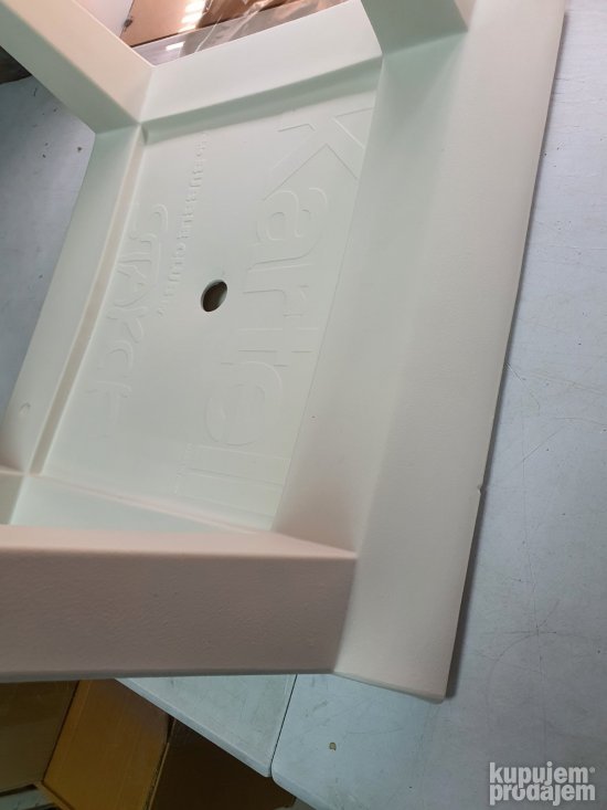 Bastenski Stocic 51.5x51.5x41.5cm ( Beli )- Kartell