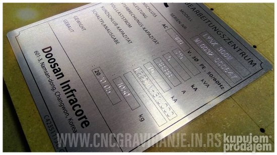 CNC Graviranje i sečenje