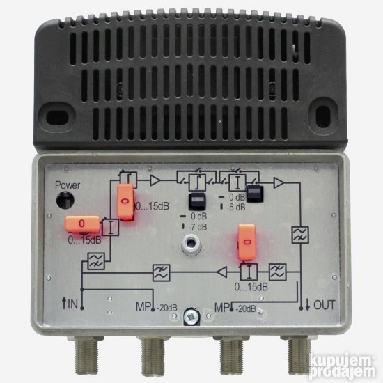 Antensko pojačalo VHP390 Fuba 41dB - pojačivač signala