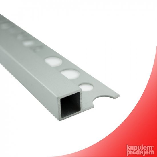 Aluminijumska lajsna (profil) za keramiku KVADA 10