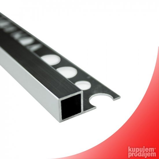 Aluminijumska lajsna (profil) za keramiku KVADA 10
