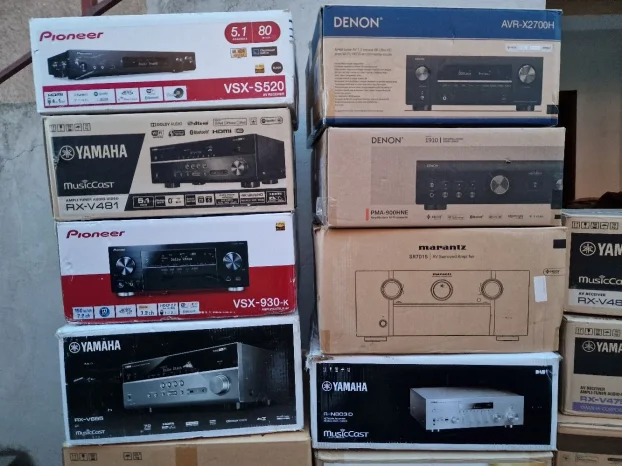 Veliki izbor resivera Yamaha,Denon.Onkyo,Pioneer,Marantz.