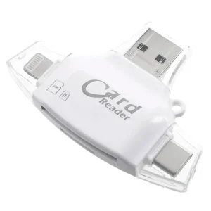 Citac kartica Card Reader JWS-AD206 beli - NOVO