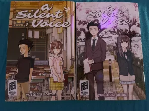 Silent voice manga na engleskom vol. 1,2