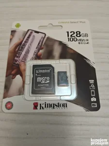 Kingston Canvas Select Plus microSD 128GB + adapter