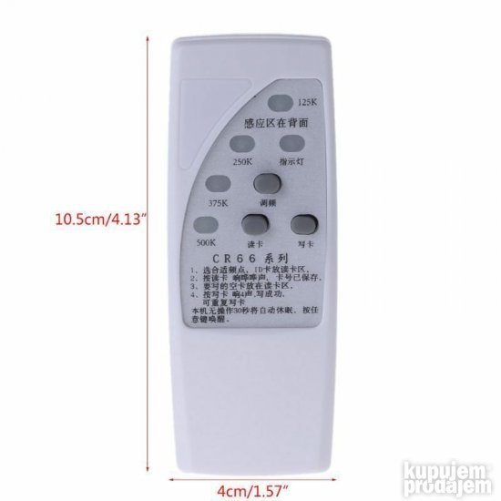 RFID duplikator tagova čipova tokena 125kHz kopir kloner kod