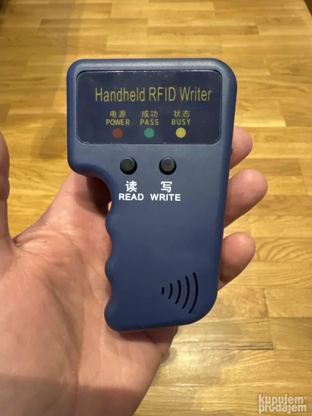 RFID duplikator tagova čipova tokena 125kHz kopir kloner kod