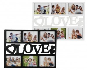 Ram za Slike LOVE NOV Crni i Beli AKCIJA