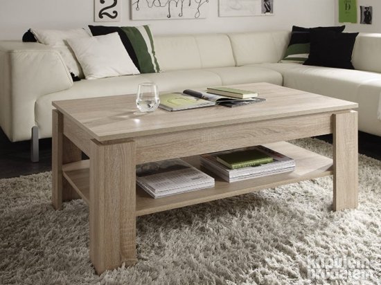 Klub Sto 110x65x47cm Hrast - Trendteam