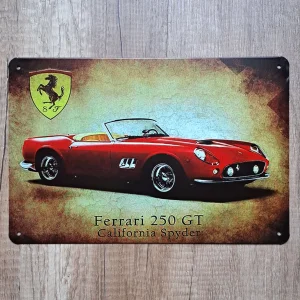 Metalna tabla Ferrari 250 GT California Spyder