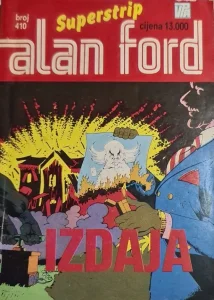 Alan Ford br. 410 -Izdaja