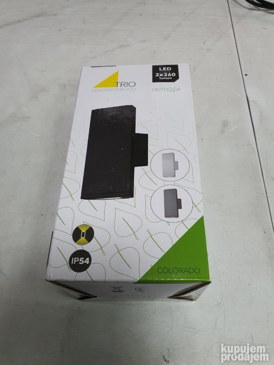Zidna Lampa LED IP54 - TRIO Colorado (Polovno)