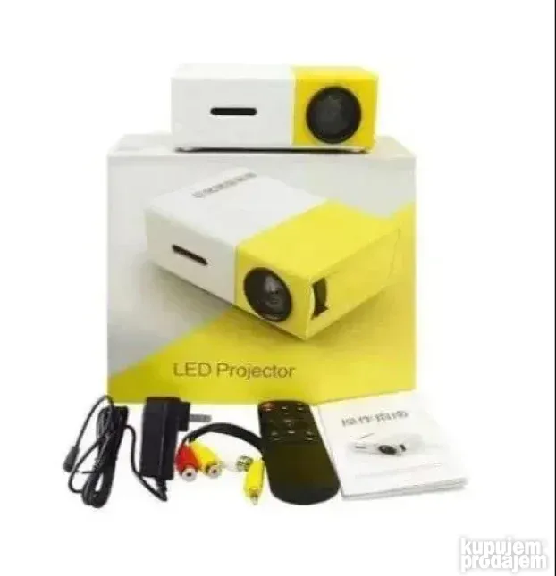 LED Mini projektor, prenosivi projektor sa daljinskim upr KupujemProdajem
