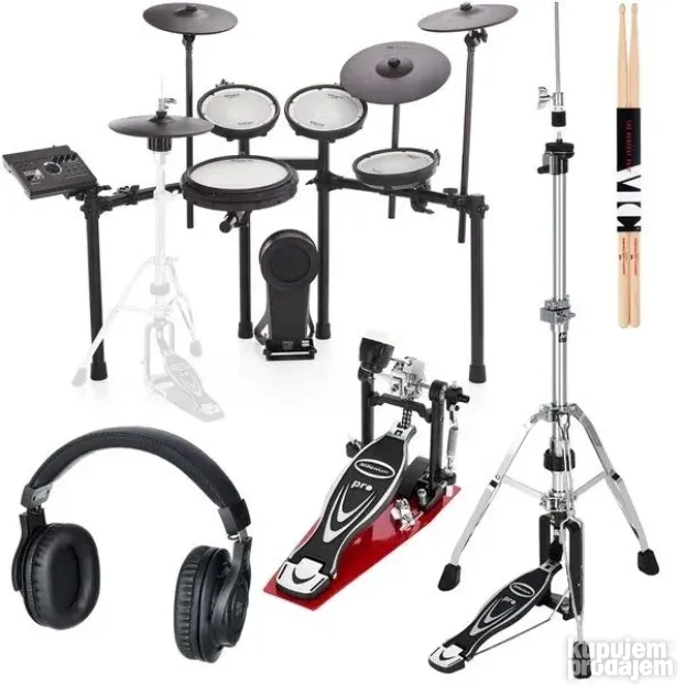 Roland TD-17KVX2 E-Drum Set Bundle Elektronski Bubnjevi