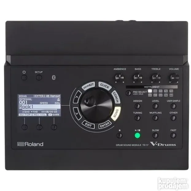 Roland TD-17KVX2 E-Drum Set Bundle Elektronski Bubnjevi