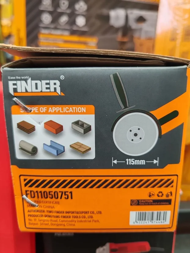 Brusilica FINDER MAX