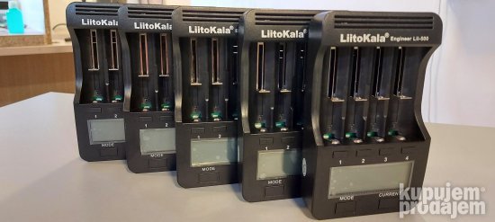 Punjac i tester baterija LiitoKala Lii 500 18650 AA AAA