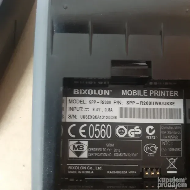 Hitno! Bixolon SPP-R200II Termalni štampači prenosni