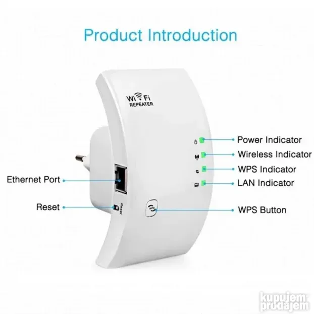 repeater wifi signala ripiter interneta 300mbps ponavljac
