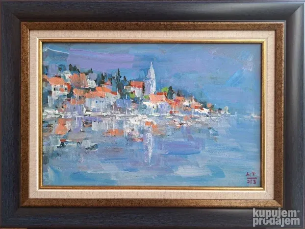 Stoliv 3, Dragan Tasić, akril na lesonitu, sa 30x40 cm, bez