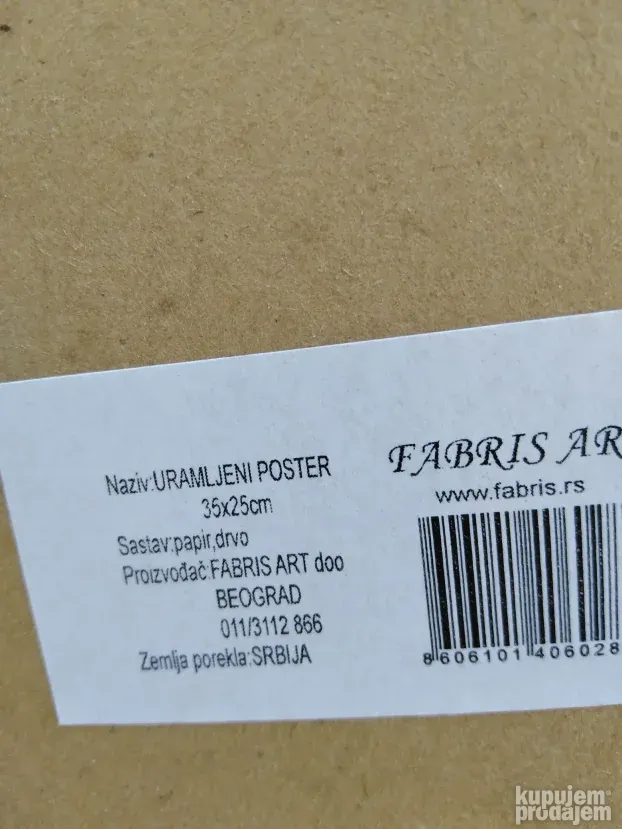 Uramnjeni posteri motocikala 2 komada