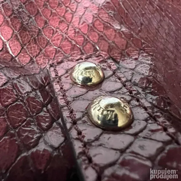 MAXMARA ORIGINAL midi burgundi tasna torba
