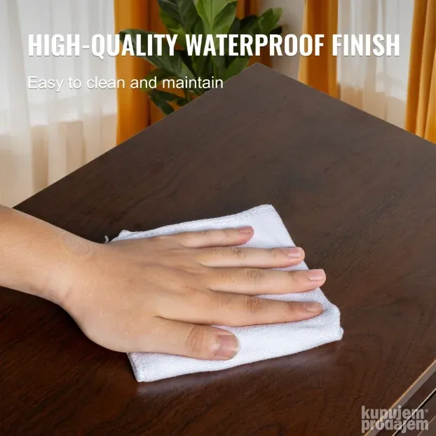 VEVOR noćni sto sa USB priključcima i utičnicama, 2