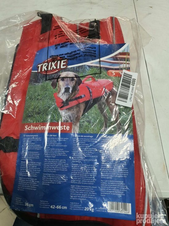 Jakna za Pse do 20kg Crvena-Trixie