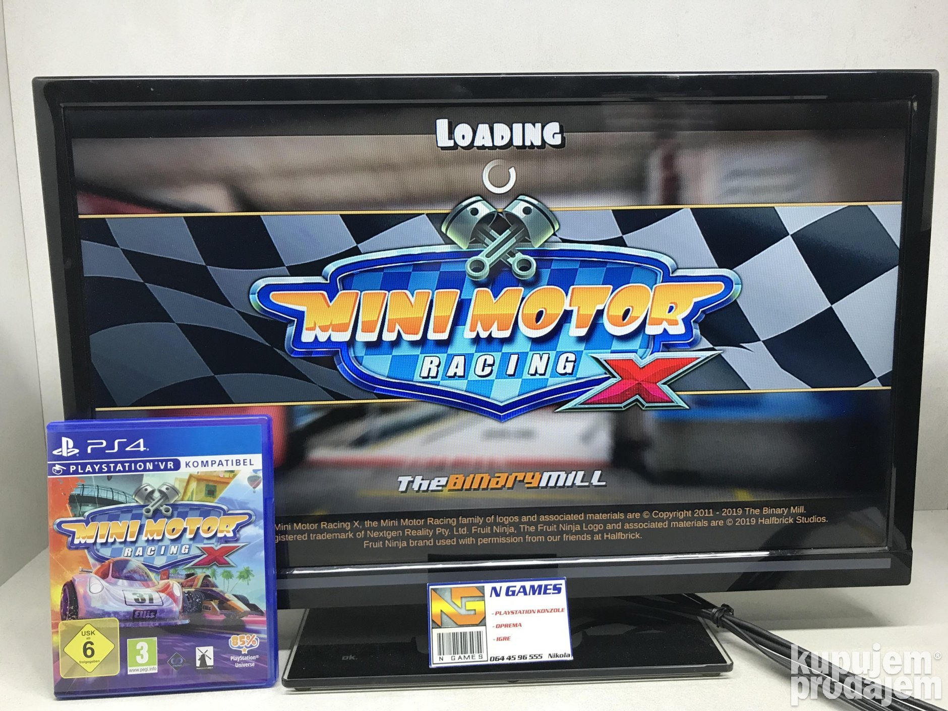 mini motor racing ps4