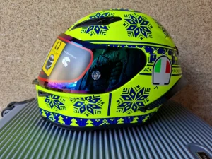 Kaciga za motor Full Face AGV Pista GP RR Karbon Zelena