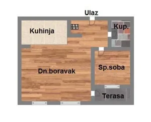 Telep, 40m2, Š:544753