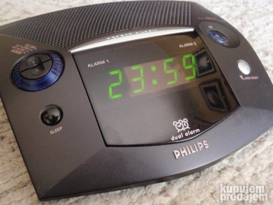 radio-alarm PHILIPS