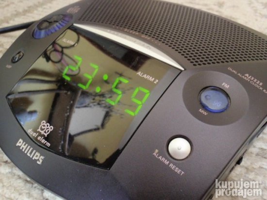 radio-alarm PHILIPS