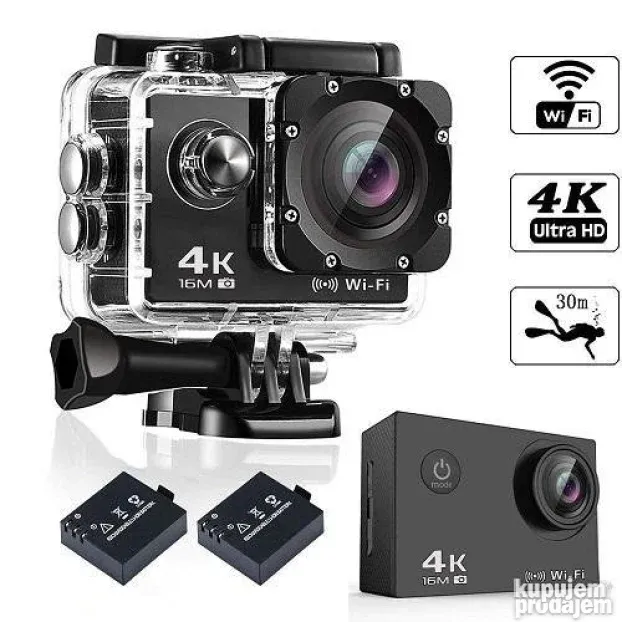 PROFI 4K SPORTS Ultra HD kamera Go Pro