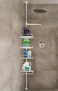 Polica ugaona za kupatilo