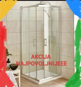 Tus kabina NOVOO 80x80 kvadratna NAJJPOVOLJNIJE