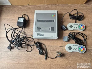 Super Nintendo Konzola+oprema