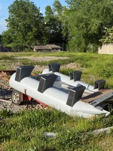 Ponton čamac 3x2 sa prilolicom
