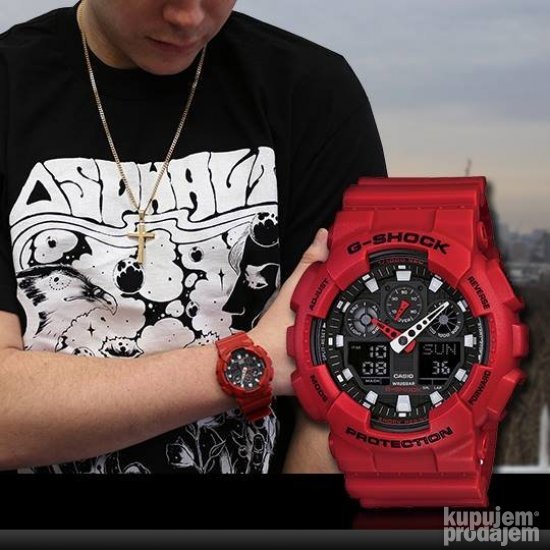 CASIO G-shock GA-100B-4A.