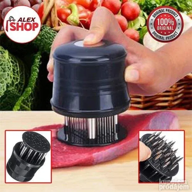 Tenderizer za meso čekić sa bodljama za omekšavanje mesa