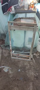 kolica platforma na 4 tocka za prevoz tereta 88x48cm.