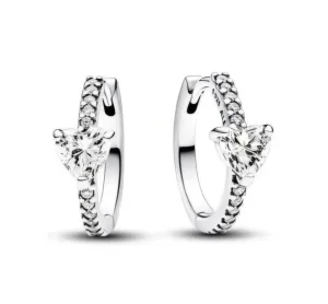 Pandora blistave srce minđuše